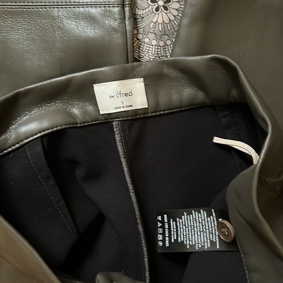 Aritzia Wilfred Bica Tapered Leather Pants - Picture 6 of 6